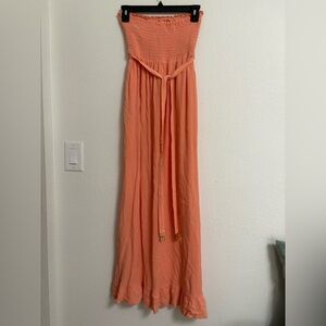 👑Juicy Couture Strapless Maxi Ruffle Dress👑